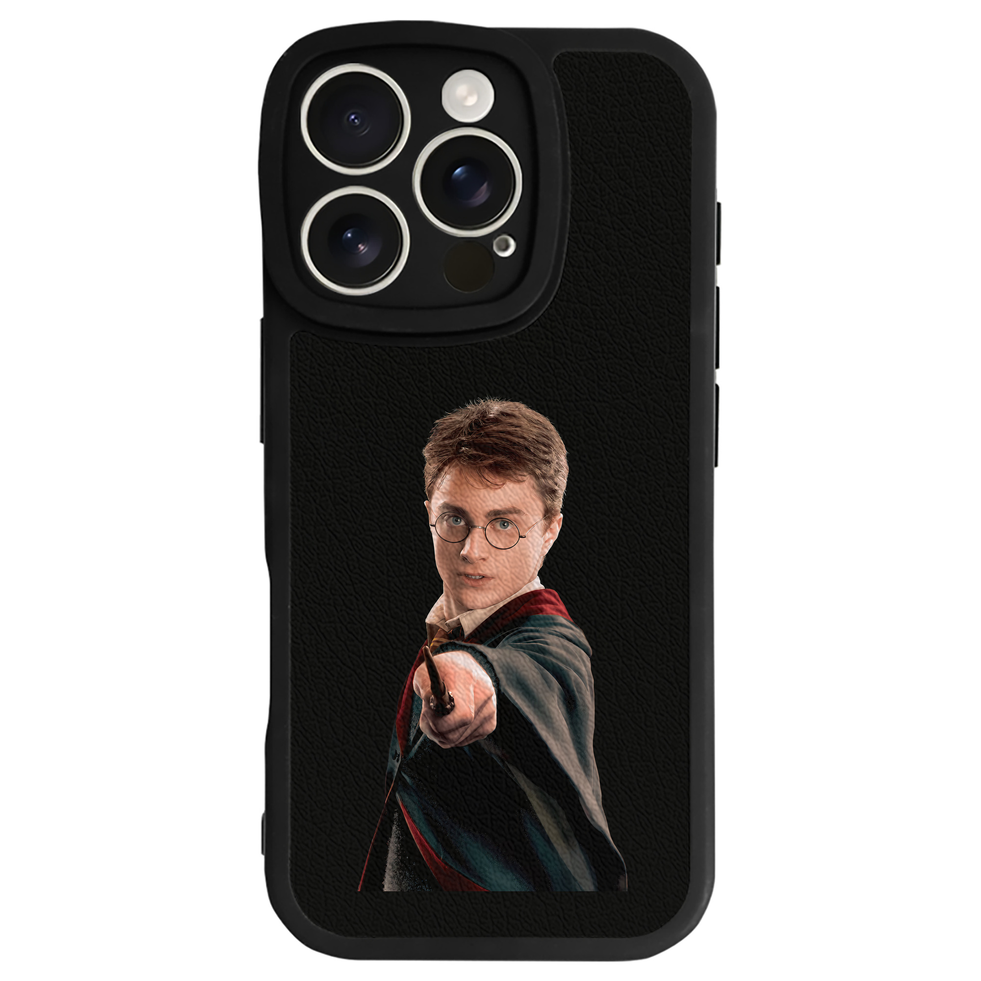 （画像用） Harry Potter ハリー・ポッターシリーズ 【iPhone 16シリーズ対応】シリコンスマホケース（レザー調） 材質：シリコン